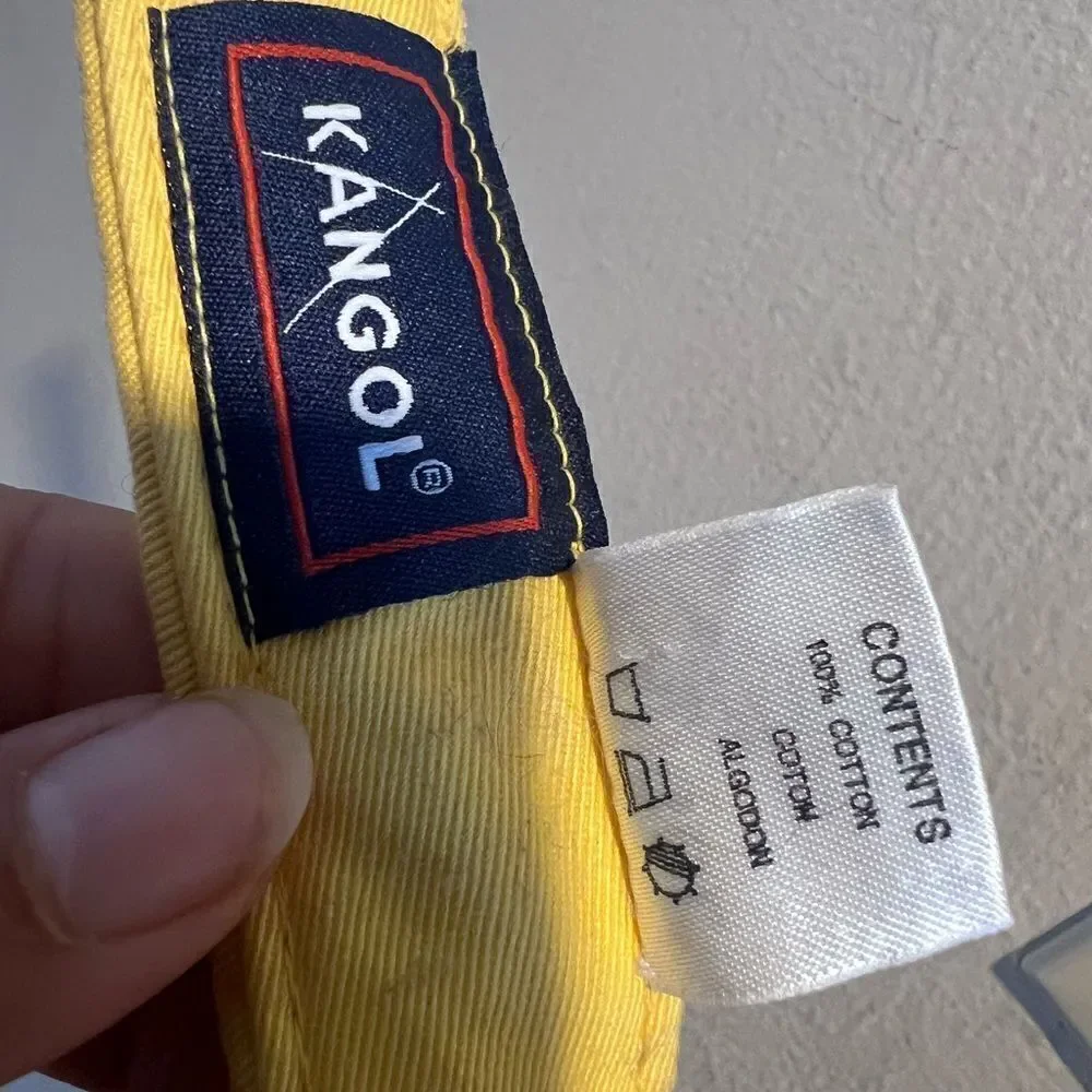 Kangol vintage hat visor logo hat unisex